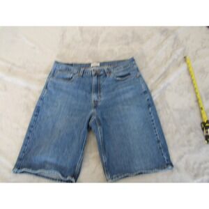 Signature by Levi Strauss Mens Medium Wash Denim Shorts Size 34 Blue Jorts